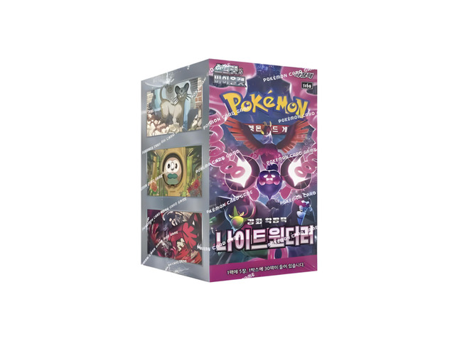 Korean Pokémon Night Wanderer Booster Box (30 packs)