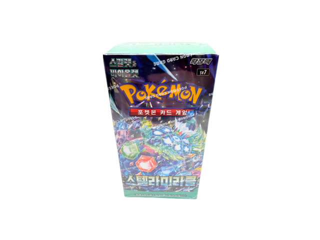 Korean Pokémon Scarlet & Violet Stellar Miracle Booster Box (30 packs)
