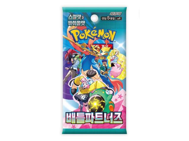 Korean PokÃ©mon TCG: Scarlet & Violet Battle Partners Booster Pack