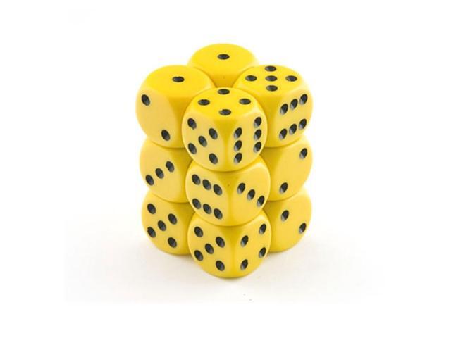 16mm 12d6 Opaque: Yellow/Black