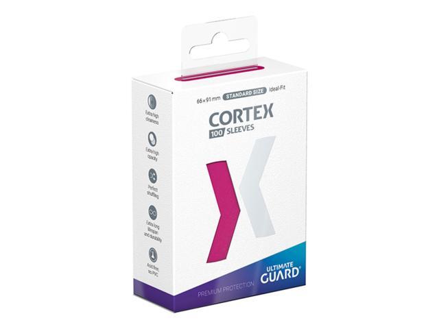 Card Sleeves: Cortex Standard Size- Glossy Pink (100 ct.)