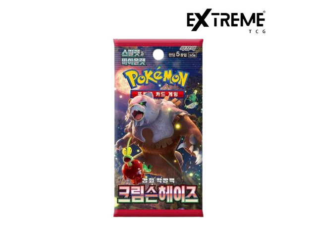 Korean Pokémon TCG: Scarlet & Violet Crimson Haze Booster Pack