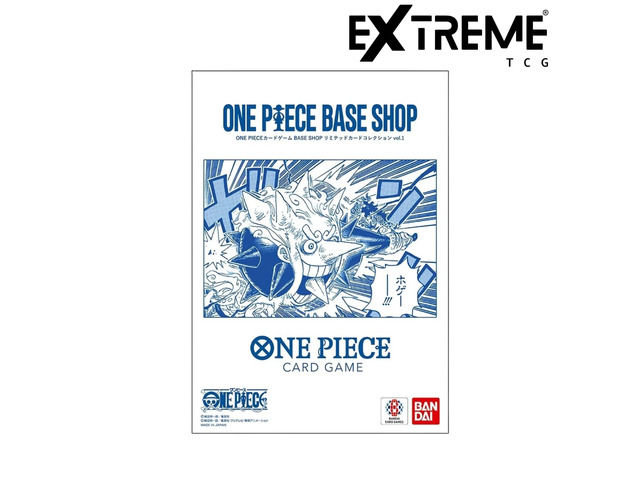 One Piece Base Shop Japanese Vol. 1 Limited Card Collection Card Game