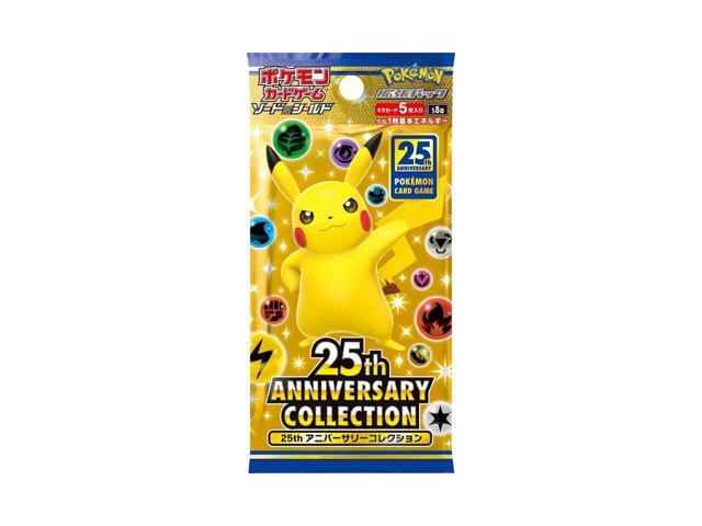 Japanese Pokémon TCG: 25th Anniversary Collection Booster Pack