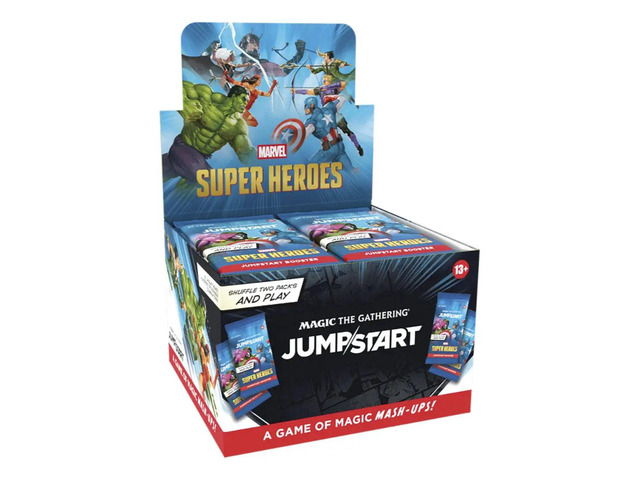 MSH MARVEL SUPER HEROES JUMPSTART BOOSTER BOX