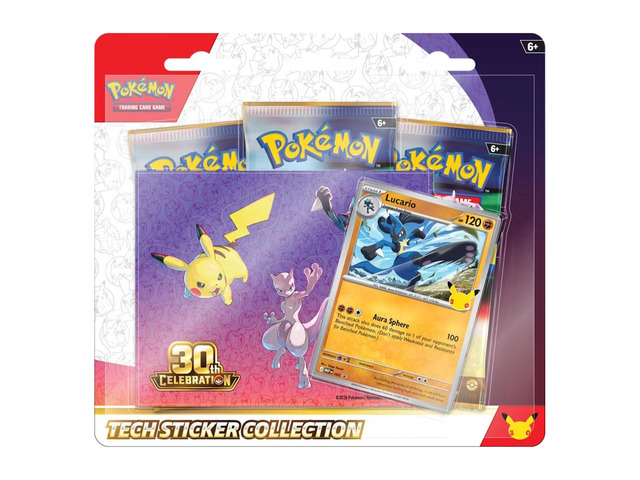 Pokemon TCG: 30th Celebration Tech Sticker Collection