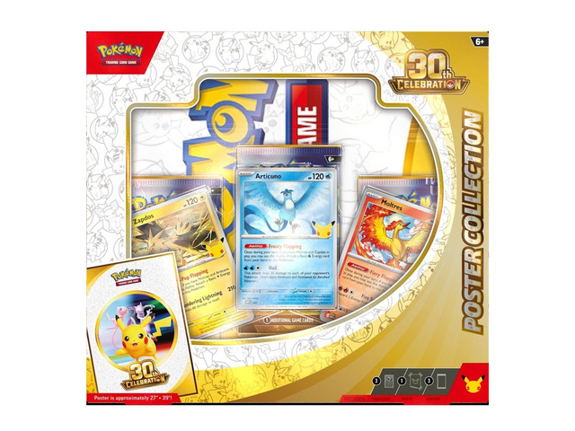 Pokemon TCG: 30th Celebration Poster Collection