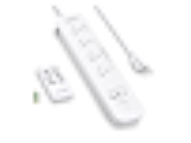 Remote Control Power Strip with 3 USB Surge Protector Power Strip with 3 RF Controlled Outlets, 5ft Extension Cord, 15A/1875W Remote Control Outlet...