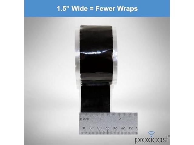 Proxicast Pro-Grade Extra Strong 30mil Weatherproof Self-Fusing Silicone Rubber Sealing Tape For Outdoor Antenna Coax & Electrical Cables,...
