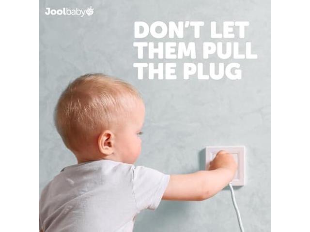 Outlet Cover Box for Child Safety (2 Pack) Duplex & Decorator Electrical Outlet Plates, Concealed Access Buttons, and Spacious Compartment - Jool Baby