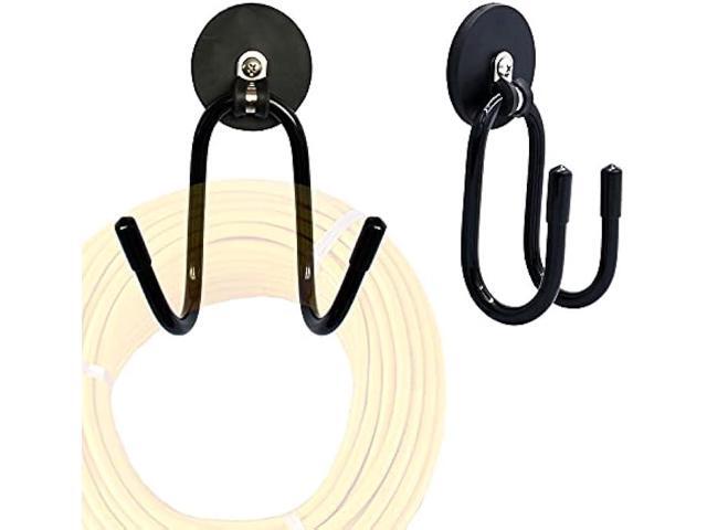 YYST Magnetic Extension Cord Holder Hanger Organizer Cable Hanger for House, Basement, RV, Garage - Cables, Hoses, Ropes- Type W (2)