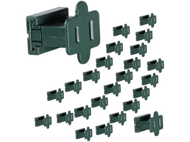 (25) Pack Vampire Plug, Slip and Slide Plug Add,Extension Cord Ends Male and Female, Replacement Electrical Plug 2 Prong, SPT-1 Wire (spt1 Female,...