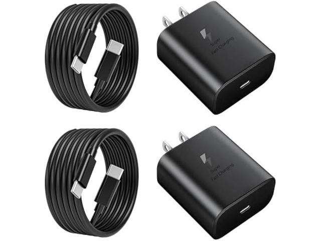 2025 New 45W Samsung Super Fast Charger USB C- Type C Fast Charging Android Phone Charger Compatible with Samsung Galaxy S25...