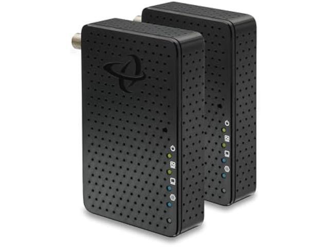 Hitron HTEM5 MoCA 2.5 Adapter Kit (2-Pack) 2.5Gbps Ethernet Over Coax Multi-Gig Wired Backhaul for Mesh WiFi, Streaming & Gaming Includes 2...