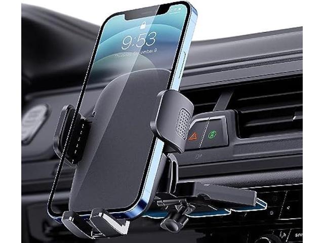 TICILFO Phone Mount for Car Phone Holder Mount Upgraded Metal CD Slot Phone Holder Car Cell Phone Holder Thick Cases Friendly iPhone Holder for Car...