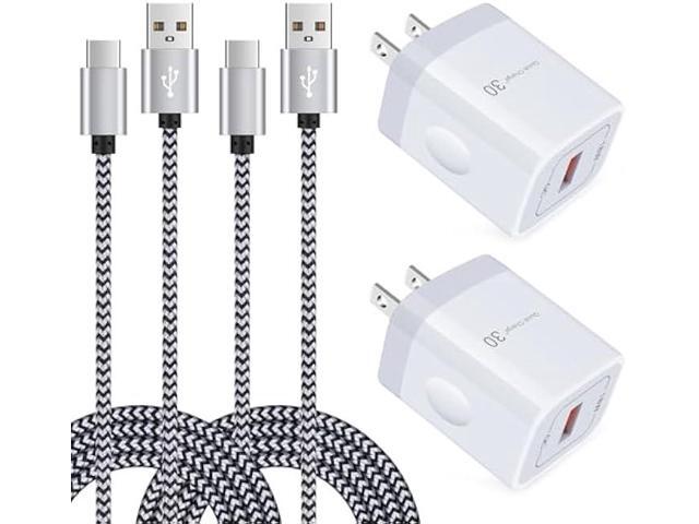 Quick Charge 3.0 Fast Charger for LG Stylo 4/5/6, LG G5 G6 G7 G8 G8X V20 V30 V40 V50 ThinQ, LG Velvet 5G Wing K51 K61 K71 K92 W41