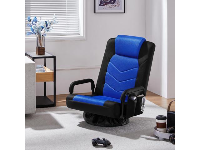 Yaheetech Floor Gaming Chair Swivel Video Game Chair Multipurpose Lazy Lounger Couch for Playing Games, TV, Reading with 6 Adjustable Position,...