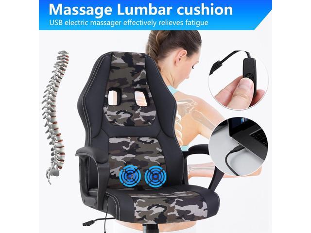 PayLessHere Gaming Chair Ergonomic Office Chair Computer Chair with Lumbar Support Ergonomic Pu Leather Adjustable Height Executive Chair for Women...