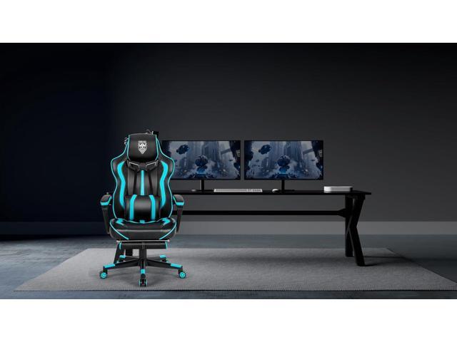 Vonesse Gaming Chairs for Adults, Gaming Chairs with Footrest and Massage, Reclining Computer Chair for Heavy People,Big and Tall Ergonomic Gamer...