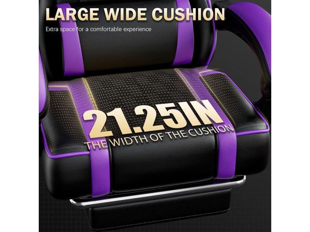 Gaming Chair, Computer Chair with Footrest and Lumbar Support, Ergonomic Video Game Chair with Headrest, Height Adjustable Gamer Chair Office Desk...