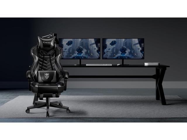 Vonesse Gaming Chair for Adults,Computer Chair with High Back,Big and Tall Gaming Chairs with Footrest and Massage,Reclining Gamer Ergonomic Office...