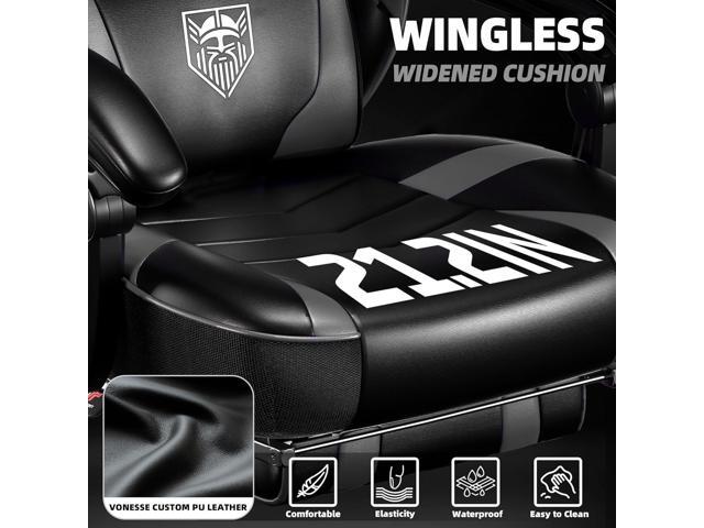 Vonesse Gaming Chair for Adults,Computer Chair with High Back,Big and Tall Gaming Chairs with Footrest and Massage,Reclining Gamer Ergonomic Office...