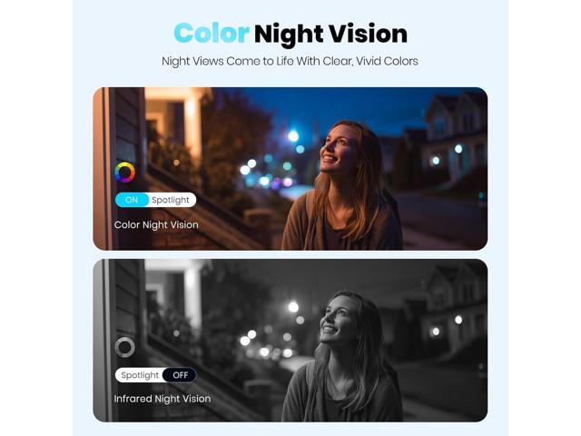 Techage Security Cameras Wireless Outdoor, 2K Battery Powered WiFi Cameras for Home Security with AI Motion Detection, Color Night Vision, 2-Way...