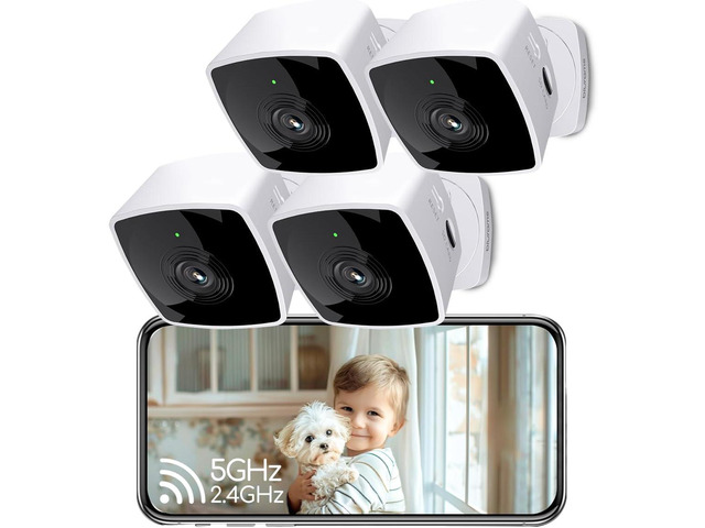 blurams Cameras for Home Security 5GHz, 2K Indoor Camera, Pet Camera with Phone App, AI Motion Detection, 2-Way Audio, Compatible with Alexa & Google...