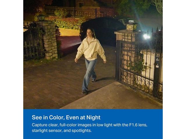 Tapo MagCam 4K Solar, 4K Ultra HD Outdoor Wireless Battery Camera w/Solar Panel 24/7 Capture, Free Person/Vehicle Detection, Starlight Color Night...