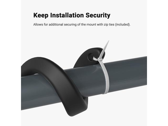 Holicfun Flexible Twist Mount for Indoor and Outdoor Security Cameras, Unversally Compatible with Ring, Blink, Eufy, Google Nest, Wyze, Arlo,...