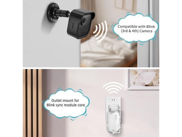 All-New Blink Outdoor Camera Wall Mount,3 Pack Weatherproof Housing, 360 Degrees Adjustable Bracket with Sync Module Core Mount for Blink Outdoor...