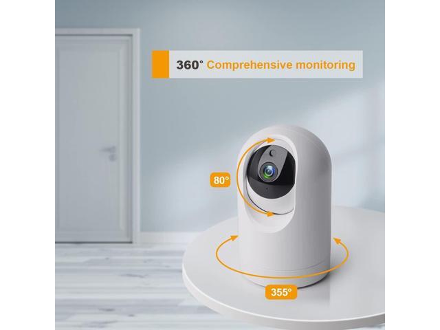 Indoor Security Camera Wireless, 2K Smart Home IP Camera 2.4G/5G Dual-Band WiFi Connection, Two-Way Audio, AI Human Motion Detection, Night Vision,...
