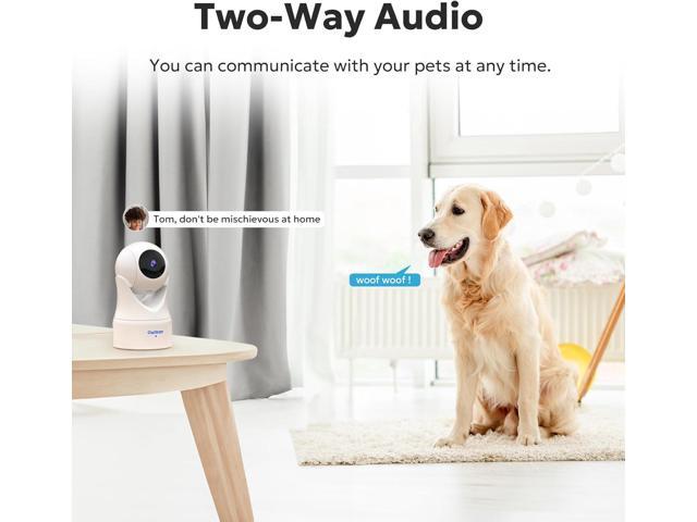 owltron Indoor Security Camera 2K, 360° Cameras for Home Security with Motion Detection, 2.4G WiFi for Baby/Pet/Nanny/Camara with Night Vision,...