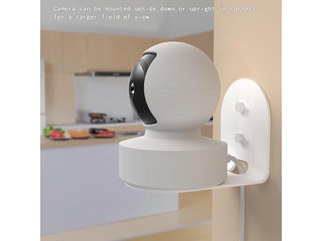 Zwolf 2Pack Metal Wall Mount for Kasa Indoor Pan/Tilt Camera EC70 KC410S, Upside Down or Upright Your Camera on Any Wall You Want, Get Any Viewing...