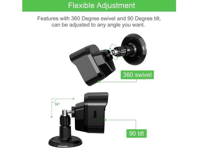 Wall Mount Bracket for Blink Outdoor 4 (4th Gen) & Blink Outdoor 3 (3rd Gen) Camera, Weatherproof Protective Cover Case and 360 Degree Adjustable...