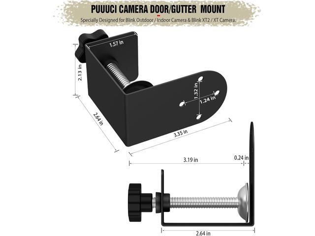Door/Gutter Mount for Blink Indoor/Outdoor Camera(4th/3rd Gen) & Blink XT2/XT Camera - Blink Security Camera Mounting Accessories for...