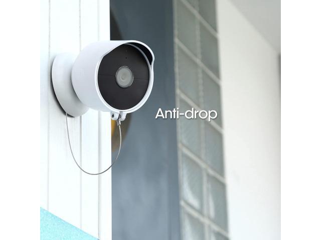 Wasserstein Anti-Theft Mount for Google Nest Cam Outdoor or Indoor, Battery - Made for Google Nest (2-Pack) (Camera Not Included)