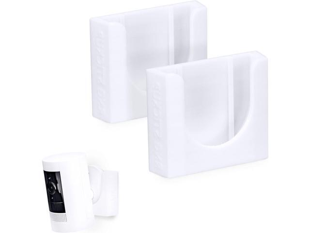 Adhesive Wall Mount for Stick Up Cam (2 Pack) Security Camera (Battery, Wired & Solar Versions) No Hassle Bracket Holder, No Screws, No Mess...