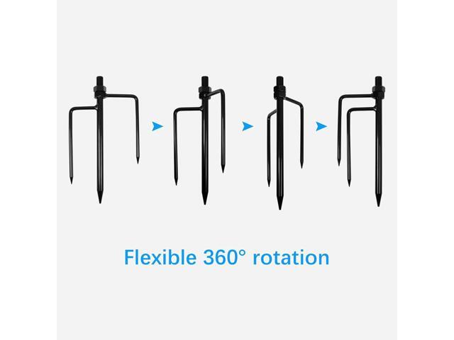 31.49-47.24inch Ground Stake Mount and Weatherproof Silicone Cover Skin Compatible with Stick Up Cam Battery Camera and Solar Panel Ground Stake...