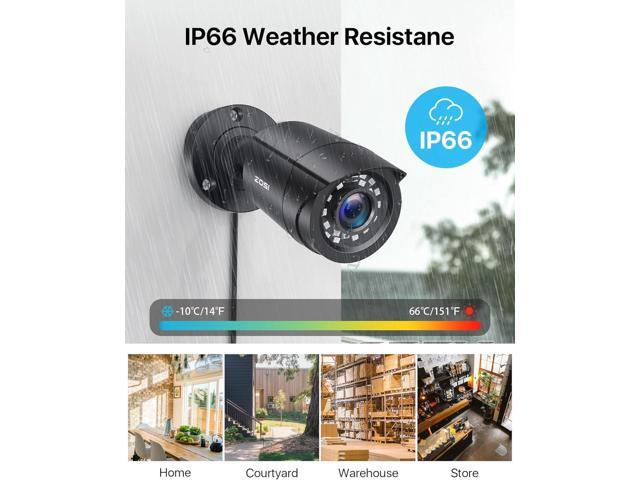 ZOSI 8CH 3K Lite Home Security Camera System with 1TB HDD,AI Human Vehicle Detection,Night Vision,4pcs 1080P Indoor Outdoor Surveillance...