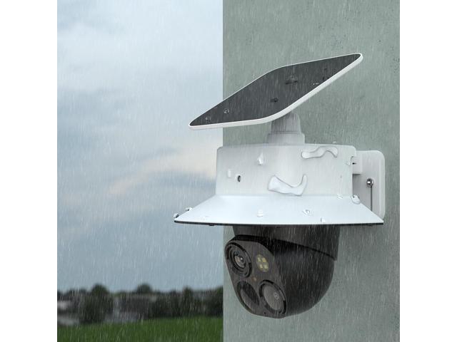Rain Cover for eufy SoloCam S340, Weatherproof Sun Shade for Improved Image Quality