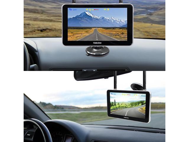 Haloview BT7 Touch RV Backup Camera Wireless 2.4G Digita FHD 1080P DVR Rearview Full-Color Night Vision Cam and 7' Touch Screen Monitor System for...