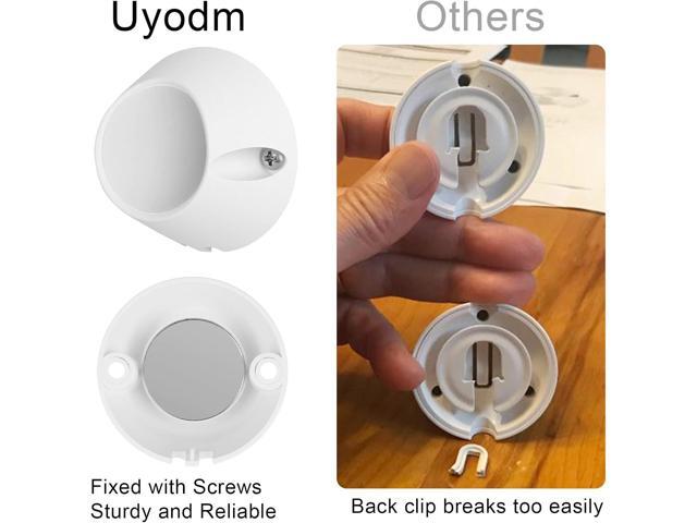 UYODM 2 Pack Magnetic Wall Mounts Design for Arlo Pro 5S 2K, Pro 4, Pro 3, Ultra 2, and Ultra Cameras, Upgrade Accessories for Arlo Easy to Install...