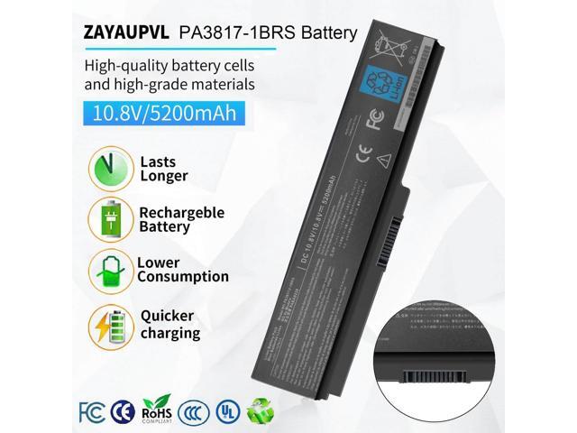 PA3817U-1BRS Battery for Toshiba Satellite P755 P745 L755 L755D L775 L775D L745 L655 L675 L645 C655 C675 A655 M645 Series P745-S4320 L755-S5153...
