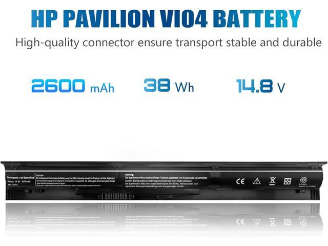 756743-001 VI04 V104 Laptop Battery for HP Pavilion 15-P 17-F Series 15-p011na 15-p165sa 15-p214dx 15-p003ax 17-f115dx 17-f215dx Fit 756744-001...