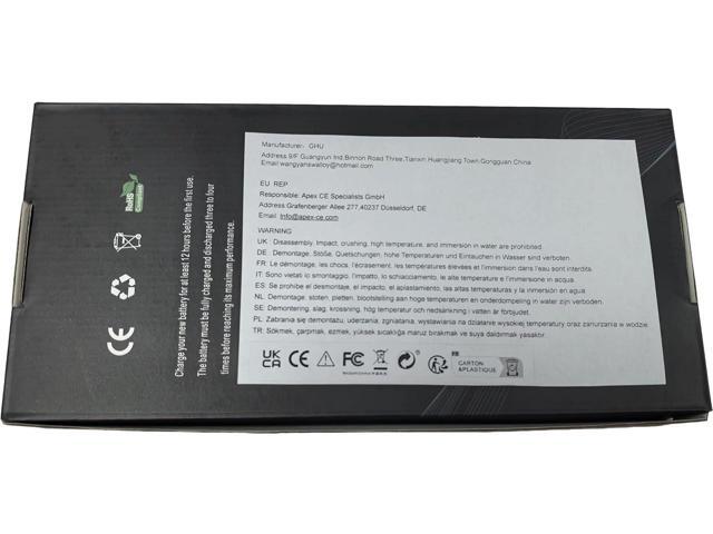 GHU New Battery Replacement for OA04 OA03 740715-001 746641-001 746458-421 HSTNN-LB5Y HSTNN-LB5S HSTNN-PB5Y 14.8V 2200mA 740715001 746641001 0a03...