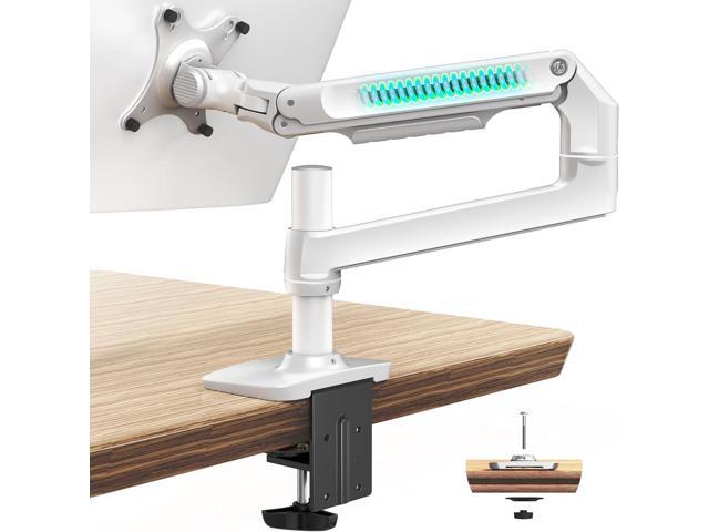 Single Monitor Arm Desk Mount, Holds Screens up to 40 Inches and 25 lbs, Fully Adjustable Vesa Monitor Mount with C-Clamp and Grommet Base,...