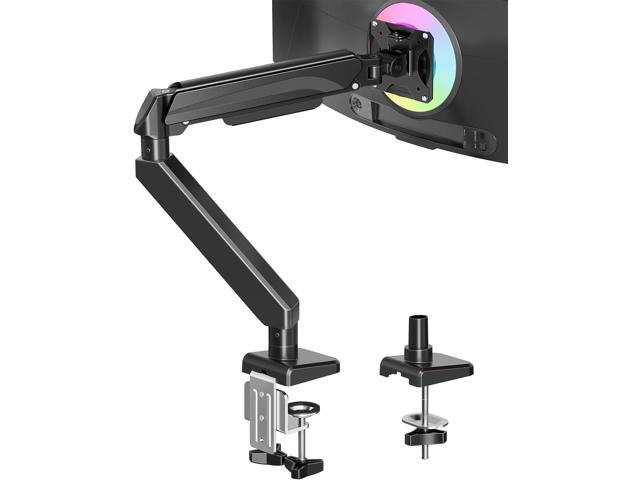 MOUNT PRO Ultrawide Single Monitor Arm for 22'- 42' Screens, Monitor Desk Mount Stand Holds up to 33 lbs, Heavy Duty Fully Adjustable Gas Spring...