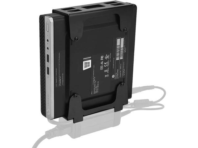 IFCASE Metal Mount for HP 805/800/705 EliteDesk, 600/405/400 ProDesk Desktop Mini PC VESA Adapter, Monitor Arm, Under Desk, Wall Mount (Black)