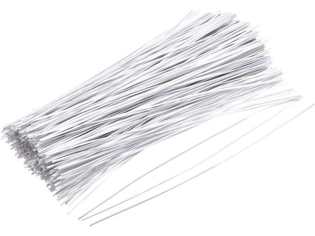 Twist Ties/Twist Tie/Cable Ties/Cable Tie (8'/1000pcs, White)